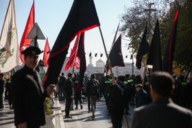 مراسم تشییع پیکرهای ۱۳ شهید گمنام - مشهد