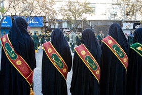 مراسم تشییع پیکرهای ۶ شهید گمنام - اراک