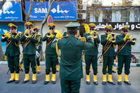 مراسم تشییع پیکرهای ۶ شهید گمنام - اراک