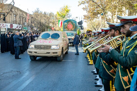 مراسم تشییع پیکرهای ۶ شهید گمنام - اراک