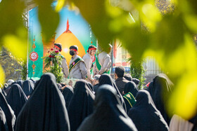 مراسم تشییع پیکرهای ۶ شهید گمنام - اراک