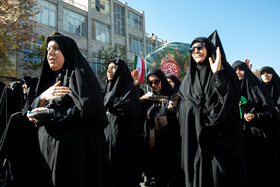 مراسم تشییع پیکرهای ۶ شهید گمنام - اراک