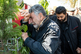 مراسم تشییع پیکرهای ۶ شهید گمنام - اراک