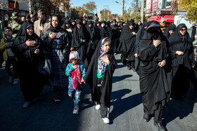 مراسم تشییع پیکرهای ۶ شهید گمنام - اراک