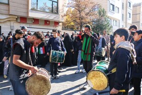 مراسم تشییع پیکرهای ۸ شهید گمنام - همدان
