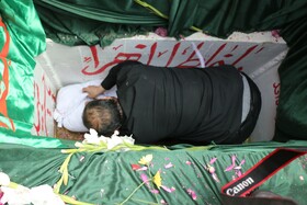 مراسم تشییع پیکرهای ۸ شهید گمنام - همدان
