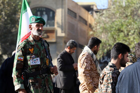 مراسم تشییع پیکرهای ۷ شهید گمنام - کرمانشاه
