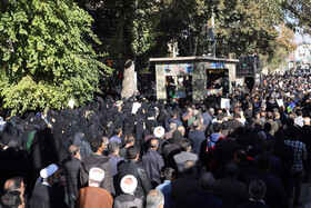 مراسم تشییع پیکرهای ۷ شهید گمنام - کرمانشاه
