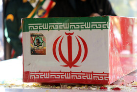 مراسم تشییع پیکرهای ۷ شهید گمنام - کرمانشاه
