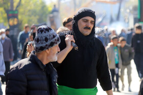 مراسم تشییع پیکرهای ۷ شهید گمنام - کرمانشاه
