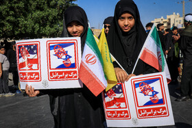 مراسم تشییع پیکرهای ۱۴ شهید گمنام - بندرعباس