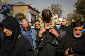 مراسم تشییع پیکرهای ۱۰۰ شهید گمنام - تهران