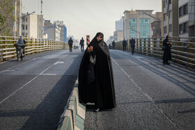 مراسم تشییع پیکرهای ۱۰۰ شهید گمنام - تهران