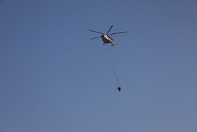 ۴۶ ساعت پرواز برای مهار آتش الیت/ شناسایی محل لکه‌های آتش