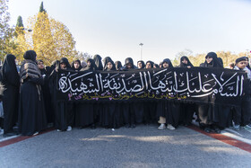 مراسم تشییع پیکرهای ۱۰ شهید گمنام - ساری
