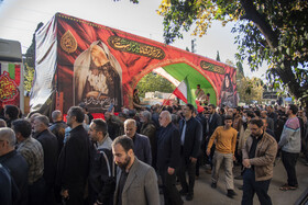 مراسم تشییع پیکرهای ۱۰ شهید گمنام - ساری
