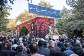 مراسم تشییع پیکرهای ۱۰ شهید گمنام - ساری
