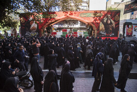 مراسم تشییع پیکرهای ۱۰ شهید گمنام - ساری
