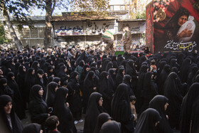 مراسم تشییع پیکرهای ۱۰ شهید گمنام - ساری
