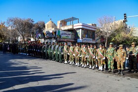 مراسم تشیع پیکرهای ۸ شهید گمنام - بجنورد