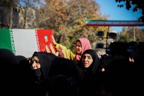 مراسم تشیع پیکرهای ۸ شهید گمنام - بجنورد