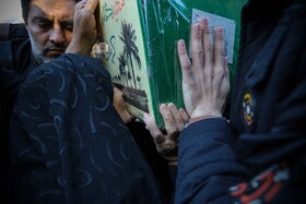 مراسم تشیع پیکرهای ۸ شهید گمنام - بجنورد