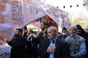 مراسم تشییع پیکرهای ۶ شهید گمنام - شهرکرد
