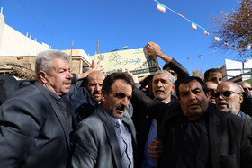 مراسم تشییع پیکرهای ۶ شهید گمنام - شهرکرد
