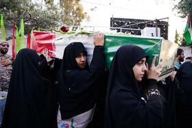 مراسم تشییع پیکر شهید گمنام - بابل
