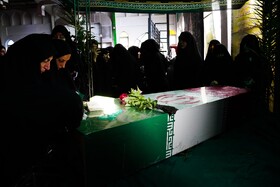 مراسم تشییع پیکر شهید گمنام - بابل
