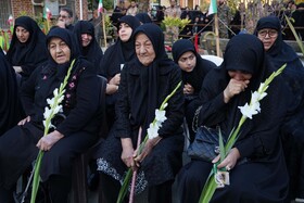 مراسم تشییع پیکر شهید گمنام - بابل
