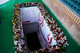 مراسم تشییع پیکر شهید گمنام - بابل
