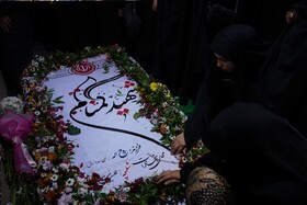 مراسم تشییع پیکر شهید گمنام - بابل
