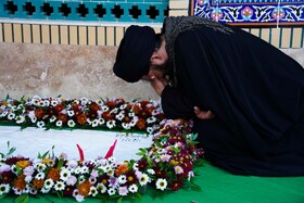 مراسم تشییع پیکر شهید گمنام - بابل
