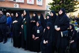 مراسم تشییع پیکر شهید گمنام - بابل
