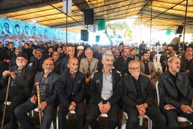 مراسم تشیع یک شهید گمنام و یادواره شهدای کِسلیان سوادکوه