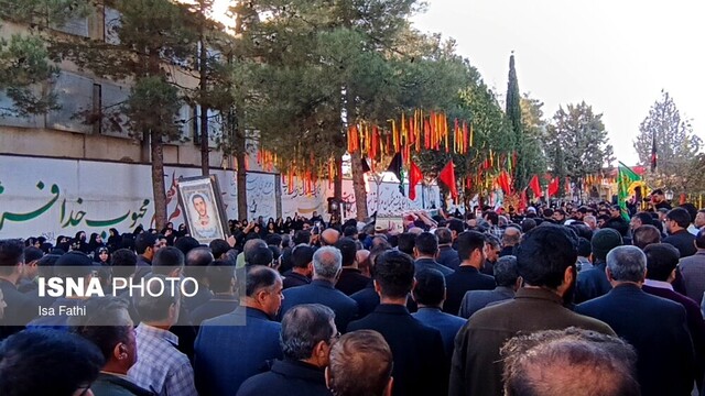 پیکر مطهر یک شهید گمنام در دانشگاه فرهنگیان کهگیلویه و بویراحمد خاکسپاری شد