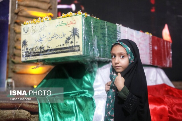 پیکر مطهر ۸۵ شهید دوران دفاع مقدس از طریق بندر خرمشهر وارد کشور میشوند