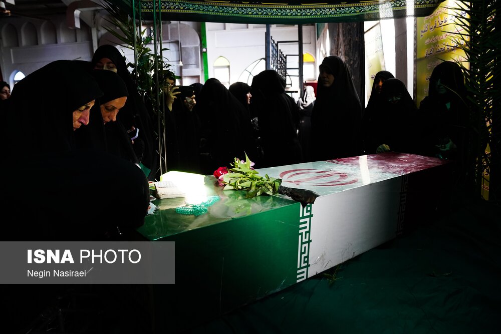 مراسم تشییع پیکر شهید گمنام - بابل