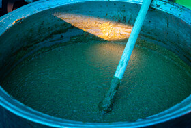 پخت آش نذری مردم شفت در سالروز شهادت حضرت فاطمه زهرا(س)