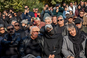 مراسم تشییع پیکر هادی مرزبان