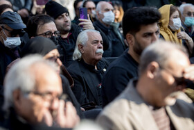 مراسم تشییع پیکر هادی مرزبان