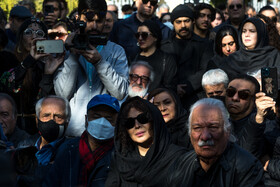 مراسم تشییع پیکر هادی مرزبان