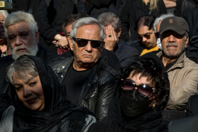 مراسم تشییع پیکر هادی مرزبان