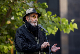  سخنرانی فرهاد آییش در مراسم تشییع پیکر هادی مرزبان