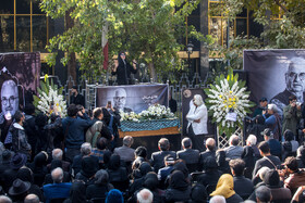 مراسم تشییع پیکر هادی مرزبان