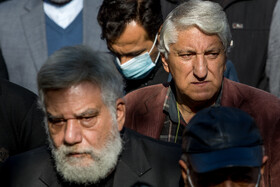 مراسم تشییع پیکر هادی مرزبان