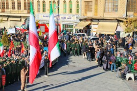 رزمایش بزرگ بسیجیان همدان