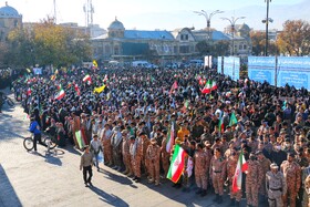 رزمایش بزرگ بسیجیان همدان