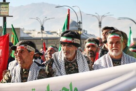 رزمایش بزرگ بسیجیان همدان